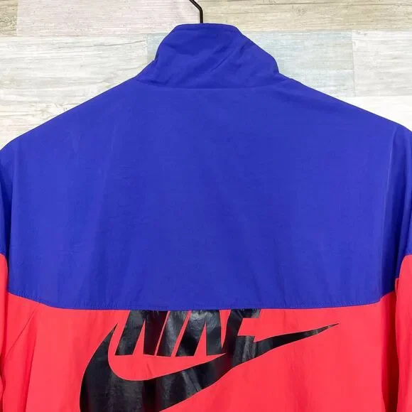 Nike Air Jordan Legacy Tinker Windbreaker Jacket Coral Purple Zip Up Mens Medium - Picture 5 of 10